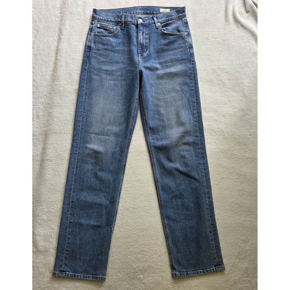 AYR The Bud 30L Yada Yada Med Wash Straight Leg Jeans High Rise